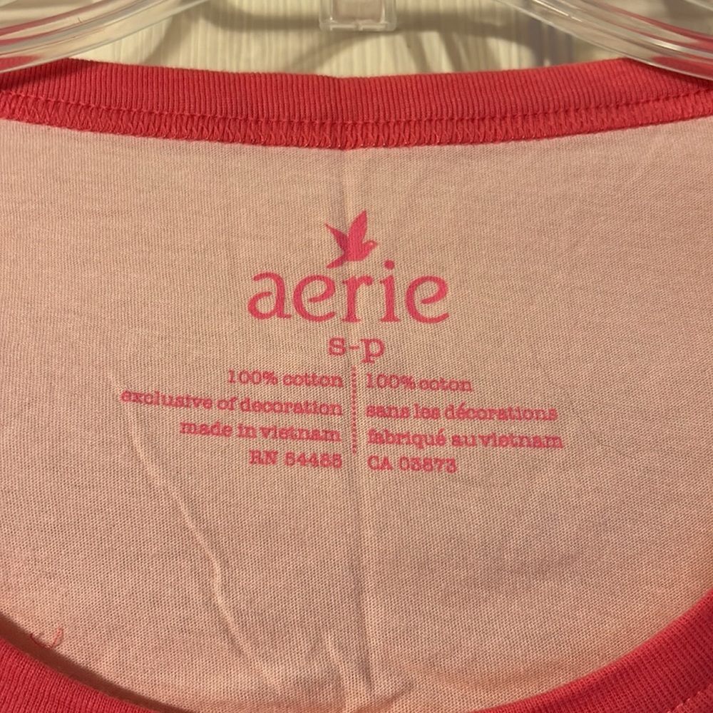 NWT Vintage Aerie Pink Nightgown Sleepshirt Small - Picture 2 of 5